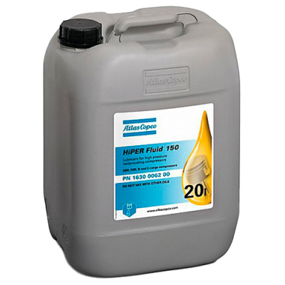 Компрессорное масло Atlas Copco HiPER Fluid 155 мм²/с, 20 л Компрессорное масло Atlas Copco HiPER Fluid 155 мм²/с, 20 л