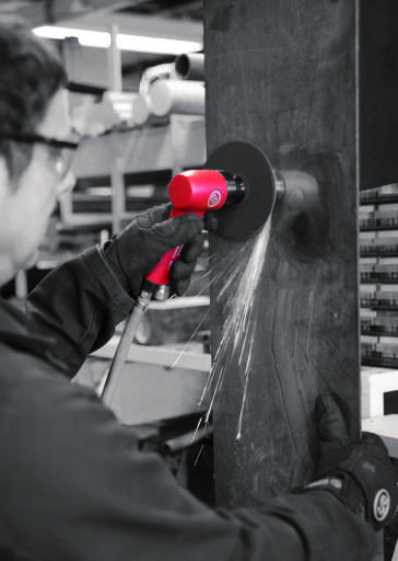 CP3070 - 120G Полировальная машина пистолетного типа 12000 об/мин, 375 Вт, подошва 125 мм, 1 кг