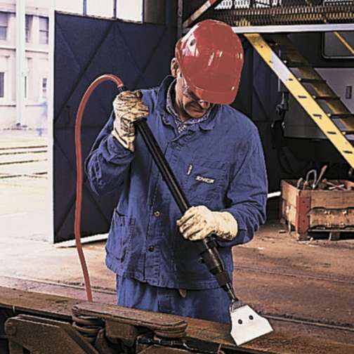 B20-0 Пневмомолоток обрубочный удлиненный 2200 ударов/мин, 9,5 Дж, 4,9 кг, шестигр. хв.