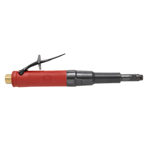 CP3019-25ES CNOMO Бормашина пневматическая удл/вал 249 мм, 25000 об/мин, 375 Вт, цанга 6 мм, 1,2 кг