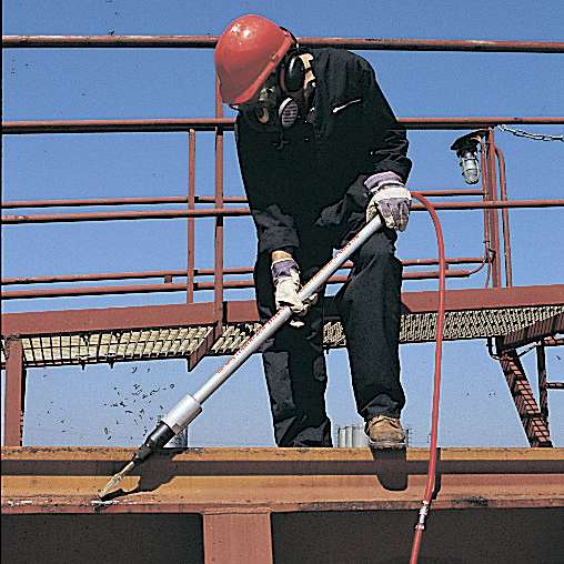 B20L-1 Пневмомолоток обрубочный удлиненный 2200 ударов/мин, 9,5 Дж, 9,4 кг, шестигр. хв.