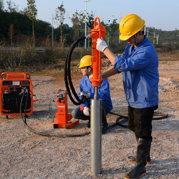 Копер для забивки столбов WPDR-90