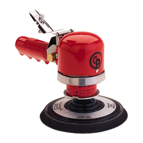 CP870 Пневмошлифмашина орбитальная двойного действия, 10000 об/мин, подошва 150 мм, орбита 10 мм, 1.93 кг
