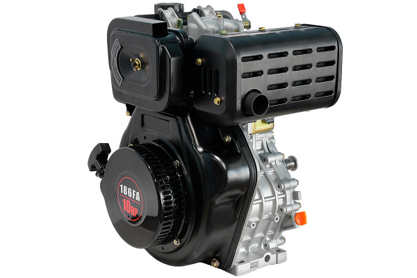 Двигатель дизельный TSS Excalibur 186FA - K1 (вал цилиндр под шпонку 25./72.2 / key)