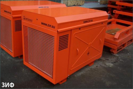 Компрессор ЗИФ СВЭ 5/1.0 стац. в кожухе