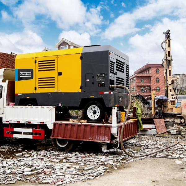 Дизельный компрессор Atlas Copco XAVS 1000