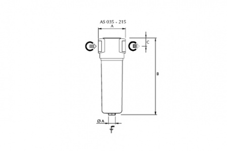 Сепаратор циклонный MTA PureSep AS 215