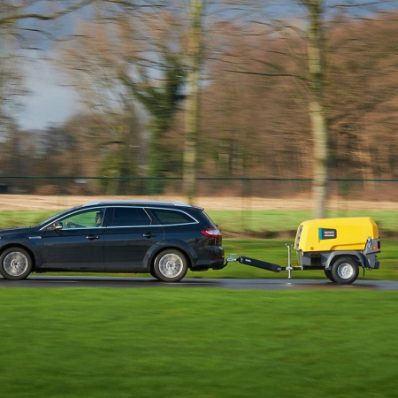 Дизельный компрессор Atlas Copco XAS 88 G с генератором 9 кВА