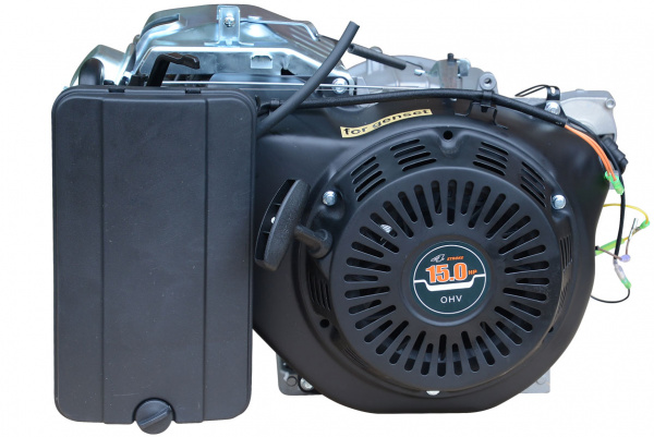 Двигатель бензиновый TSS KM420CE-V (вал-конус, электростартер)