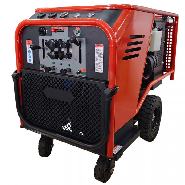 Двухпоточная гидравлическая станция FLOW WP 37-90 DUO