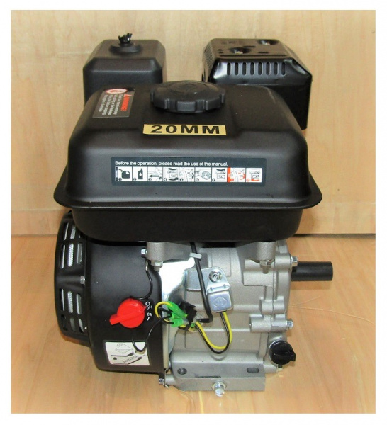 Двигатель бензиновый TSS KM210C-S (диаметр вала=20 мм)