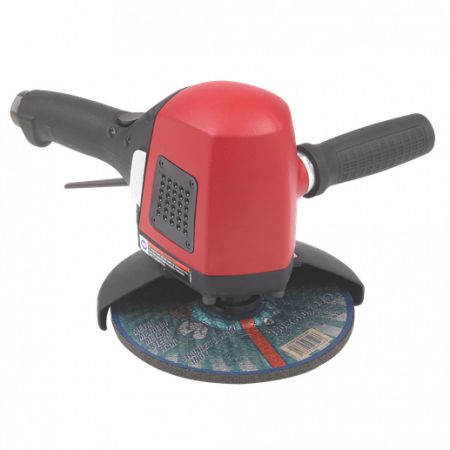 CP3349-SALAVADE Пневмошлифмашина вертикальная угловая 7700 об/мин, 3000 Вт, круг 180 мм, 4,2 кг