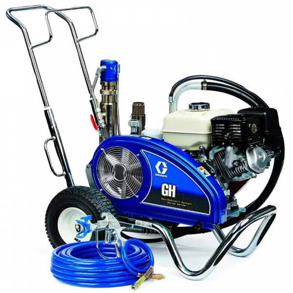 Бензиновый окрасочный аппарат Graco DUTYMAX HIGH PRESSURE GH 675 DI