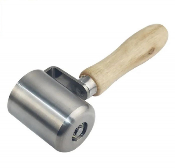 Прикаточный ролик металлический 65 мм с левым скруглением