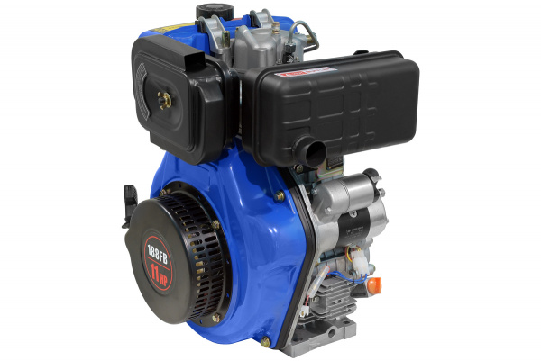 Двигатель дизельный 188FA-T3 (вал конус)