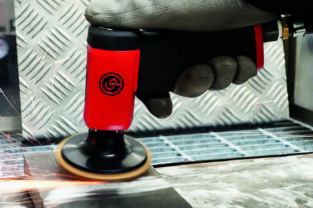 CP7202 Угловая полировальная машина (мини) 15000 об/мин, 150 Вт, подошва 75 мм, 0,7 кг