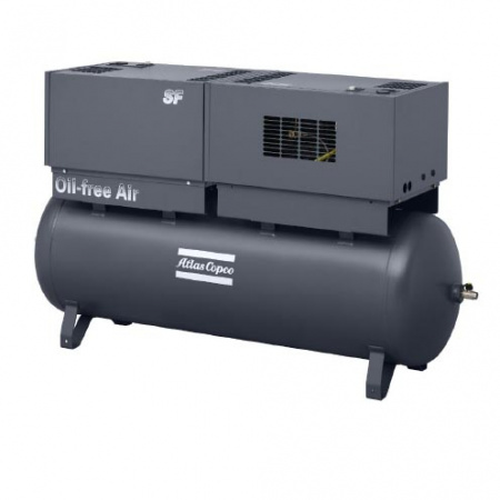 Компрессор Atlas Copco SF 8T на ресивере