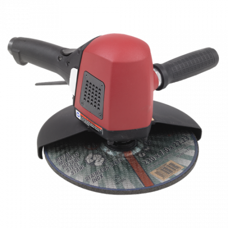 CP3349-SALAVELE Пневмошлифмашина вертикальная угловая 6500 об/мин, 3000 Вт, круг 230 мм, 4,4 кг