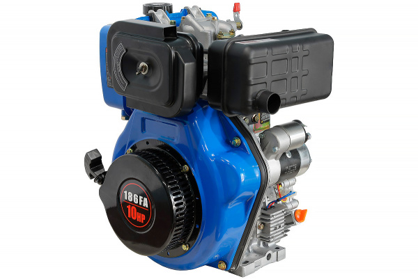 Двигатель дизельный 186FA-T3 (вал конус)