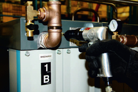 CP781 Пневмошуруповерт 1/4", 800 об/мин, 11,3 Нм, 1,4 кг