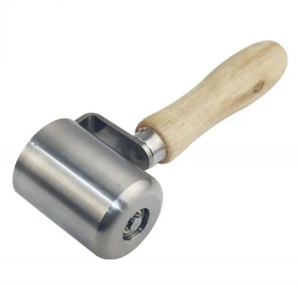 Прикаточный ролик металлический 65 мм с правым скруглением