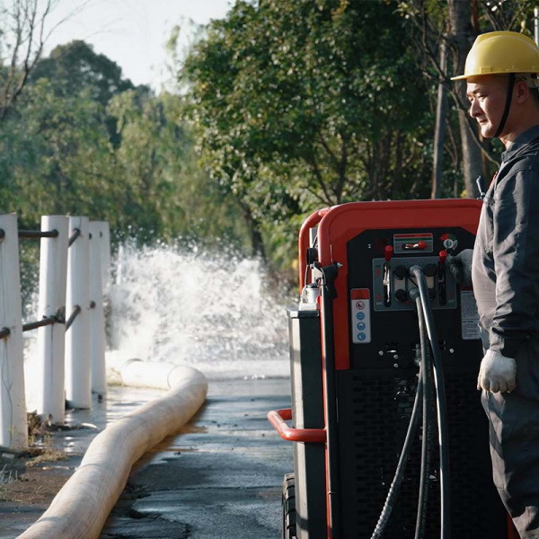 Двухпоточная гидравлическая станция FLOW WP 37-90 DUO