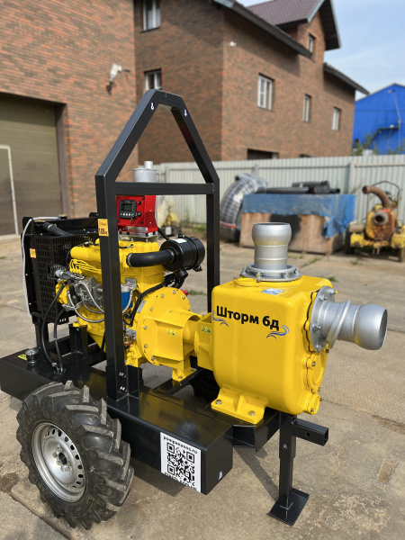 Насосная станция дизельная Шторм 6Д