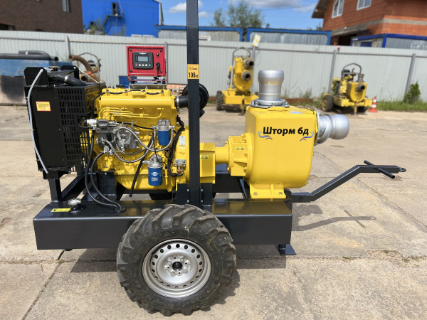 Насосная станция дизельная Шторм 6Д
