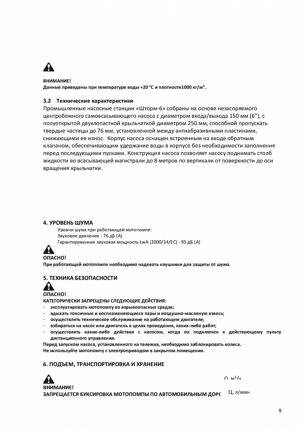 Самовсасывающий центробежный насос Шторм 6